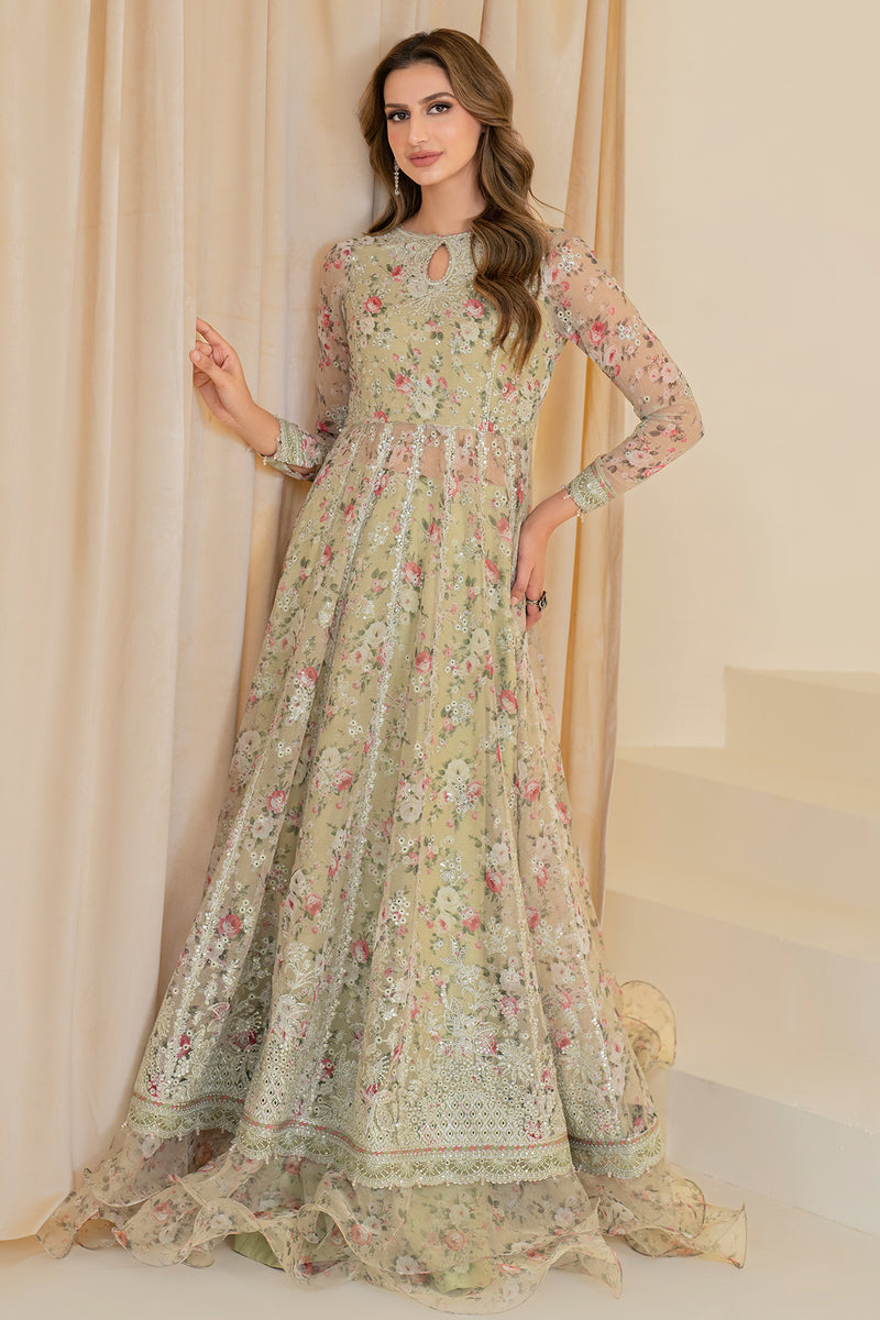 Jazmin | Formals Collection | CHIFFON UC-3048 - Pakistani Designer Dress - by Jazmin | Type: Formal - 100% Original at Saira Sultan