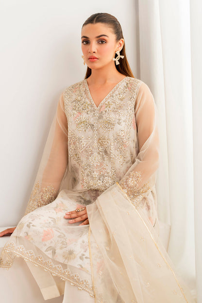Baroque | Formal Collection | ORGANZA UF-699 XL Off White Organza