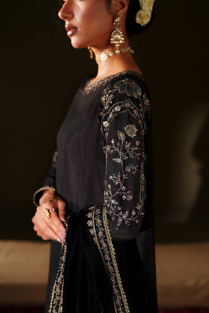 Iznik | Velvet 25 | IV-72 Embroidered Velvet by Iznik - Designer Dress - Type : Ladies Clothes - Available at Saira Sultan - 100% Original 