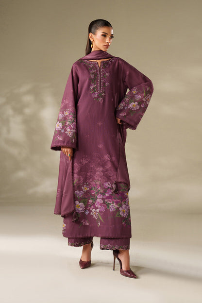 Iznik | Winter Chapter 25 | UE-566 Printed Khaddar by Iznik - Designer Dress - Type : Ladies Clothes - Available at Saira Sultan - 100% Original 