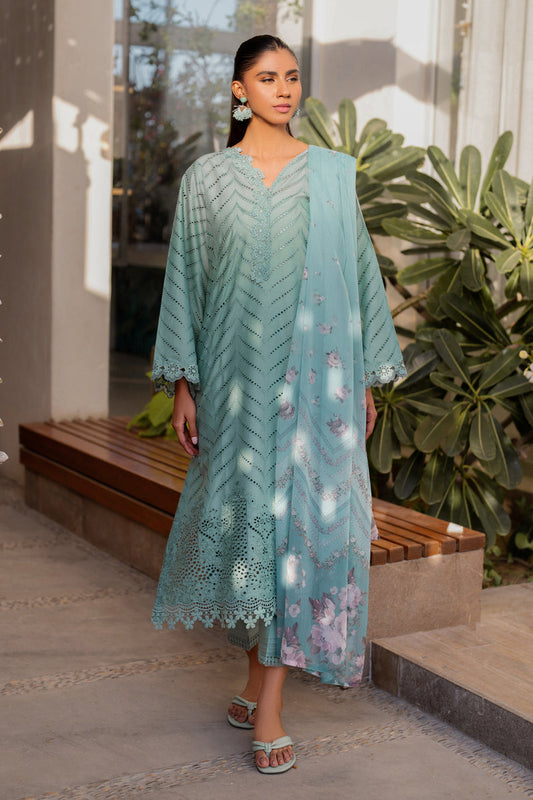 Baroque | Luxury Pret 25 | UF-4100 XS Aqua Lawn