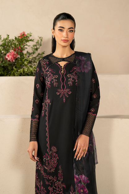 Iznik | Festive Lawn 25 | EFL-03 L Black Lawn