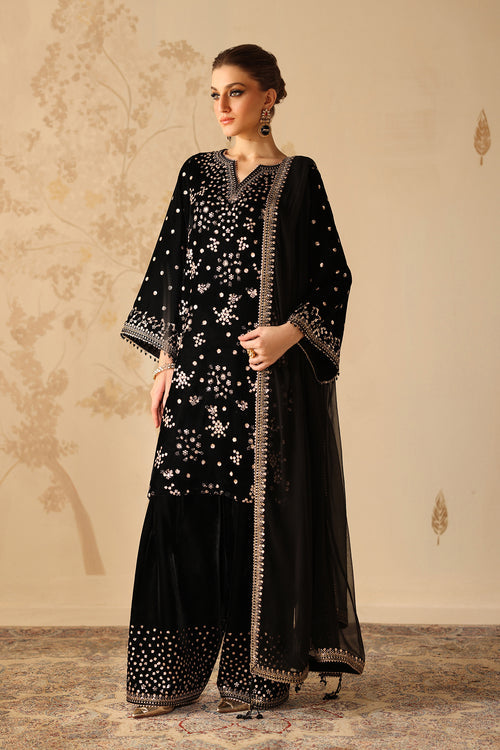 Baroque | Velvet 25 | UF-4316 by Baroque - Designer Dress  - Type : Ladies Clothes - Available at Saira Sultan - 100% Original 