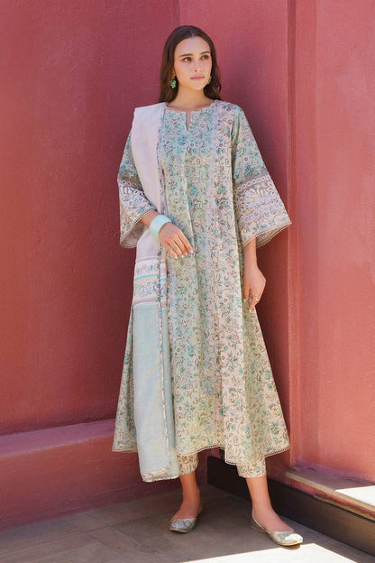 Baroque | Luxury Pret 24 | LAWN UF-577 - Pakistani Designer Dress - by Baroque | Type: Luxury - 100% Original at Saira Sultan