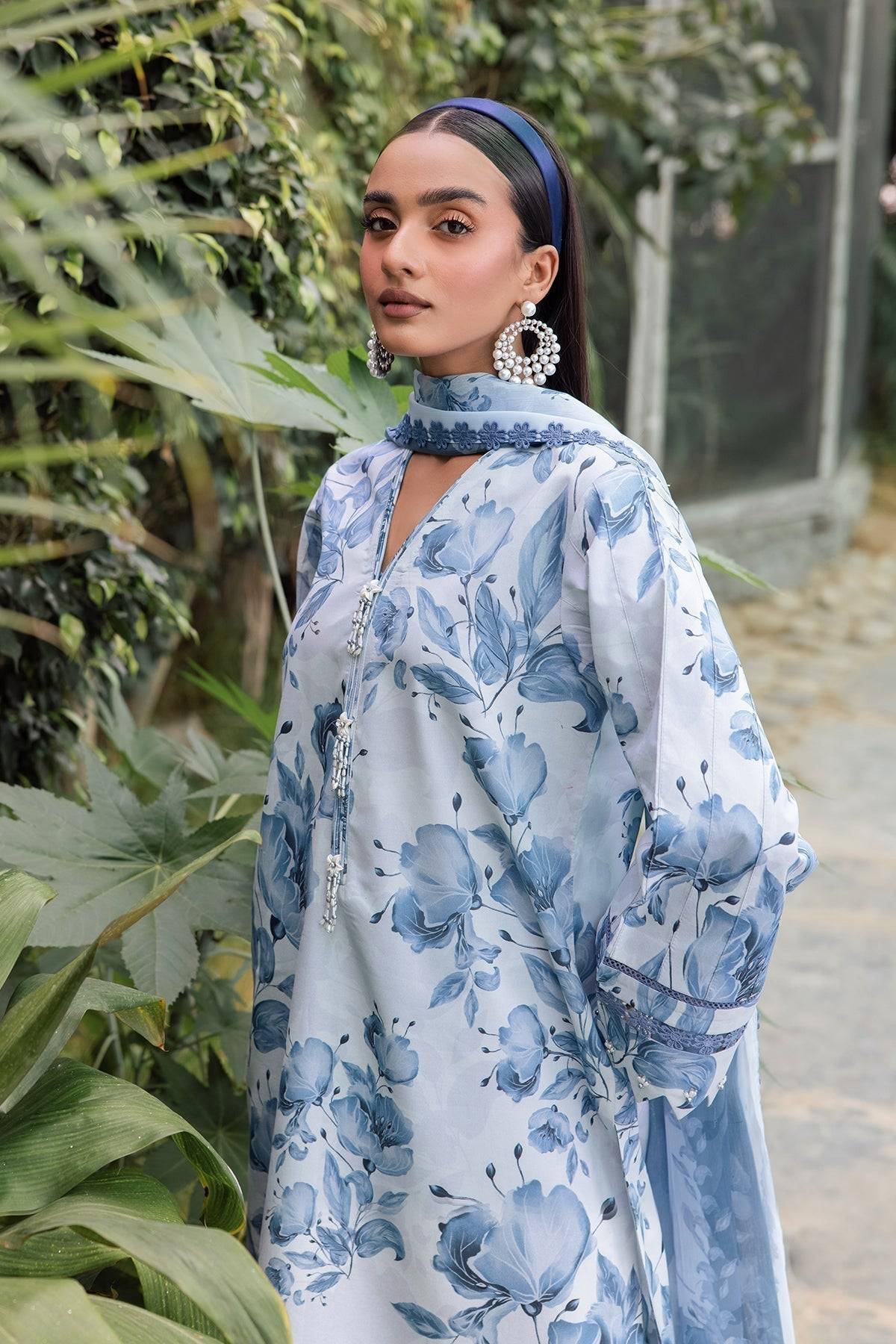 Alizeh | Sheen Lawn Prints 24 | GLORY - Pakistani Designer Dress - by Alizeh | Type: Casuals - 100% Original at Saira Sultan