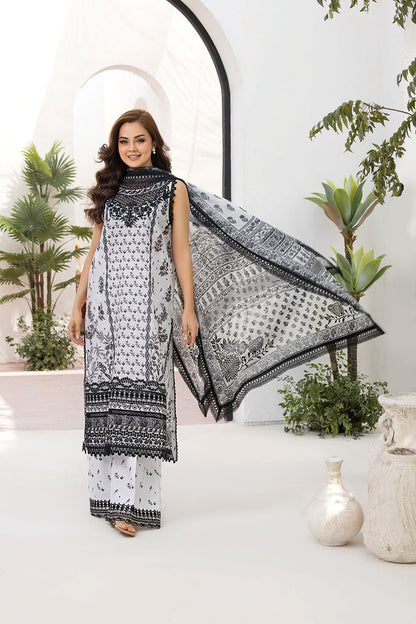 Sobia Nazir | Vital Lawn 25 | 10A XL Off White Lawn