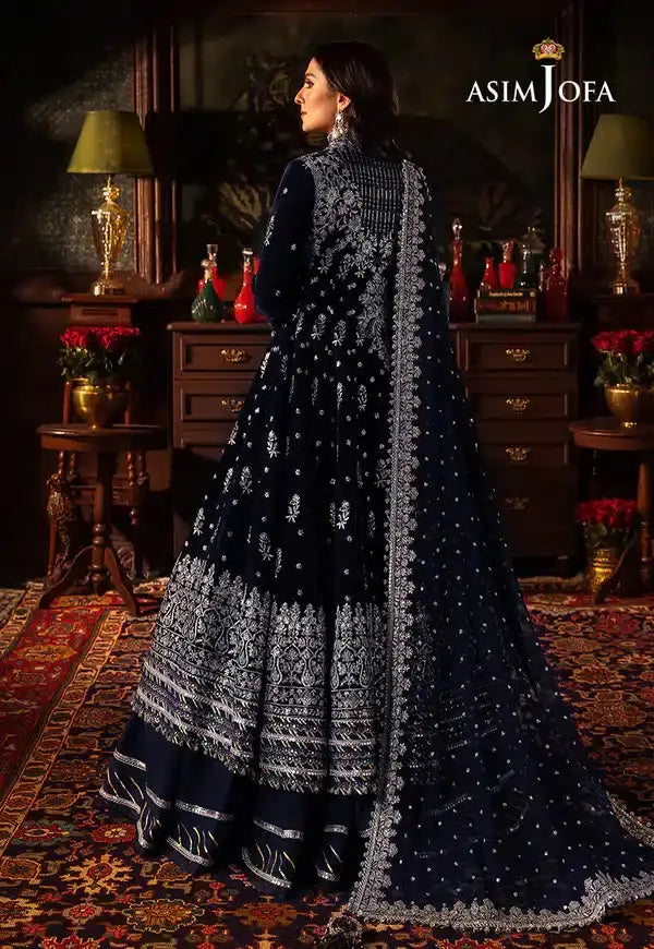 Asim Jofa | Makhmal Wedding Velvet 23 | AJMM-04 - Pakistani Designer Dress - by Asim Jofa | Type: Bridal - 100% Original at Saira Sultan