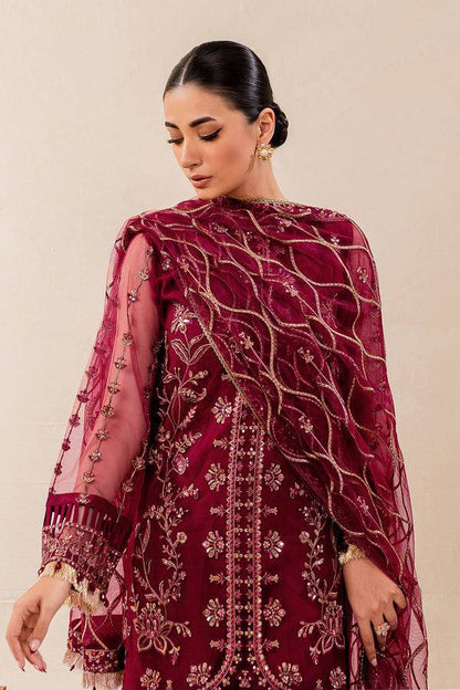 Farasha | Lumiere Formals |ROUGE PINK - Pakistani Designer Dress - by Farasha | Type: Formal - 100% Original at Saira Sultan