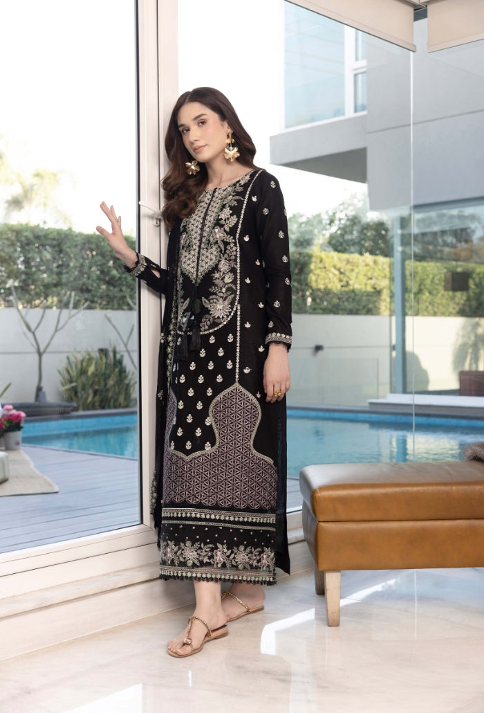 Humdum | Dilkash 25 | Dilkash - D08 S Black Lawn