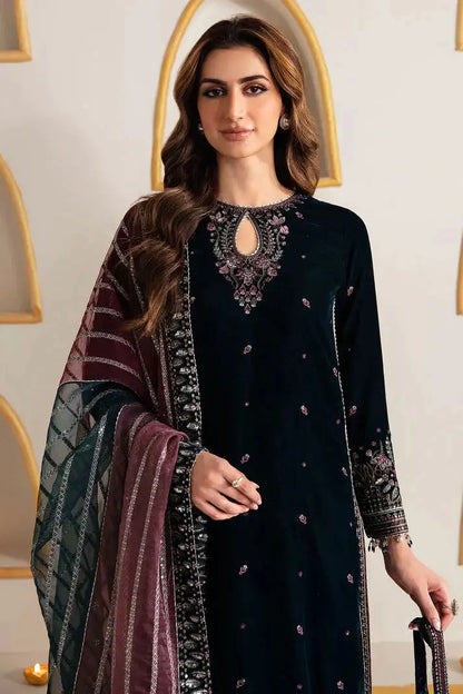 Jazmin | Velvet 23 | VF-2008 - Pakistani Designer Dress - by Jazmin | Type: Formal - 100% Original at Saira Sultan