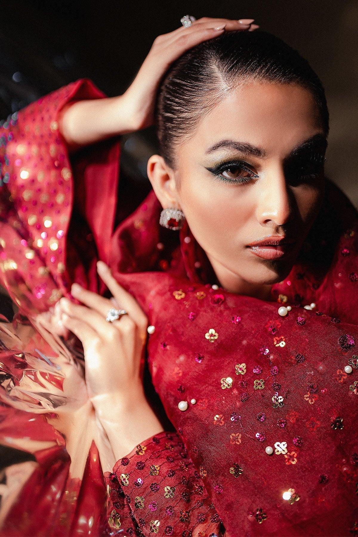 Nureh | Tiny Twinkles | LOVE STRUCK - Pakistani Designer Dress - by Nureh | Type: Formal - 100% Original at Saira Sultan