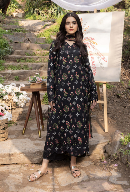 Humdum | Eden Garden 25 |Eden Garden - D03 XS Black Lawn