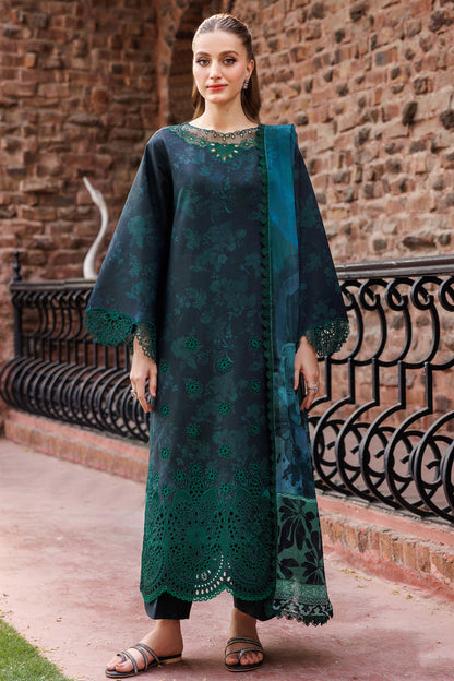 Farasha | Seraya Lawn 25 | Periveil XS Midnight Blue Lawn
