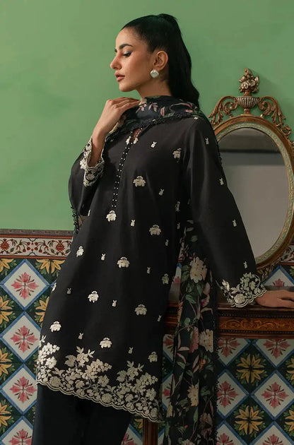Cross Stitch | Mahiri Embroidered Collection | RAVEN FLORA - Pakistani Designer Dress - by Cross Stitch | Type: Luxury - 100% Original at Saira Sultan