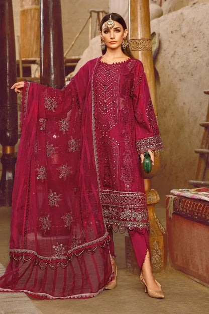 Maria B | Luxury Lawn | D-2311-B - Pakistani Designer Dress - by Maria B | Type: Luxury - 100% Original at Saira Sultan