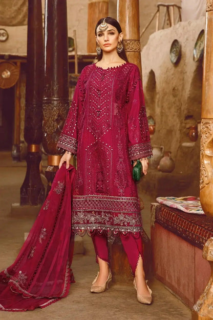 Maria B | Luxury Lawn | D-2311-B - Pakistani Designer Dress - by Maria B | Type: Luxury - 100% Original at Saira Sultan