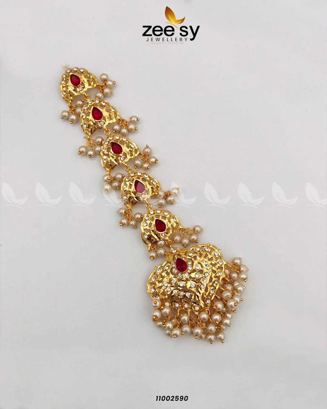 Bindiya-0106 Red Pearl
