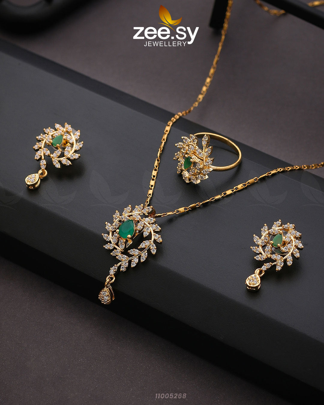 Pendant-0100 Golden Green