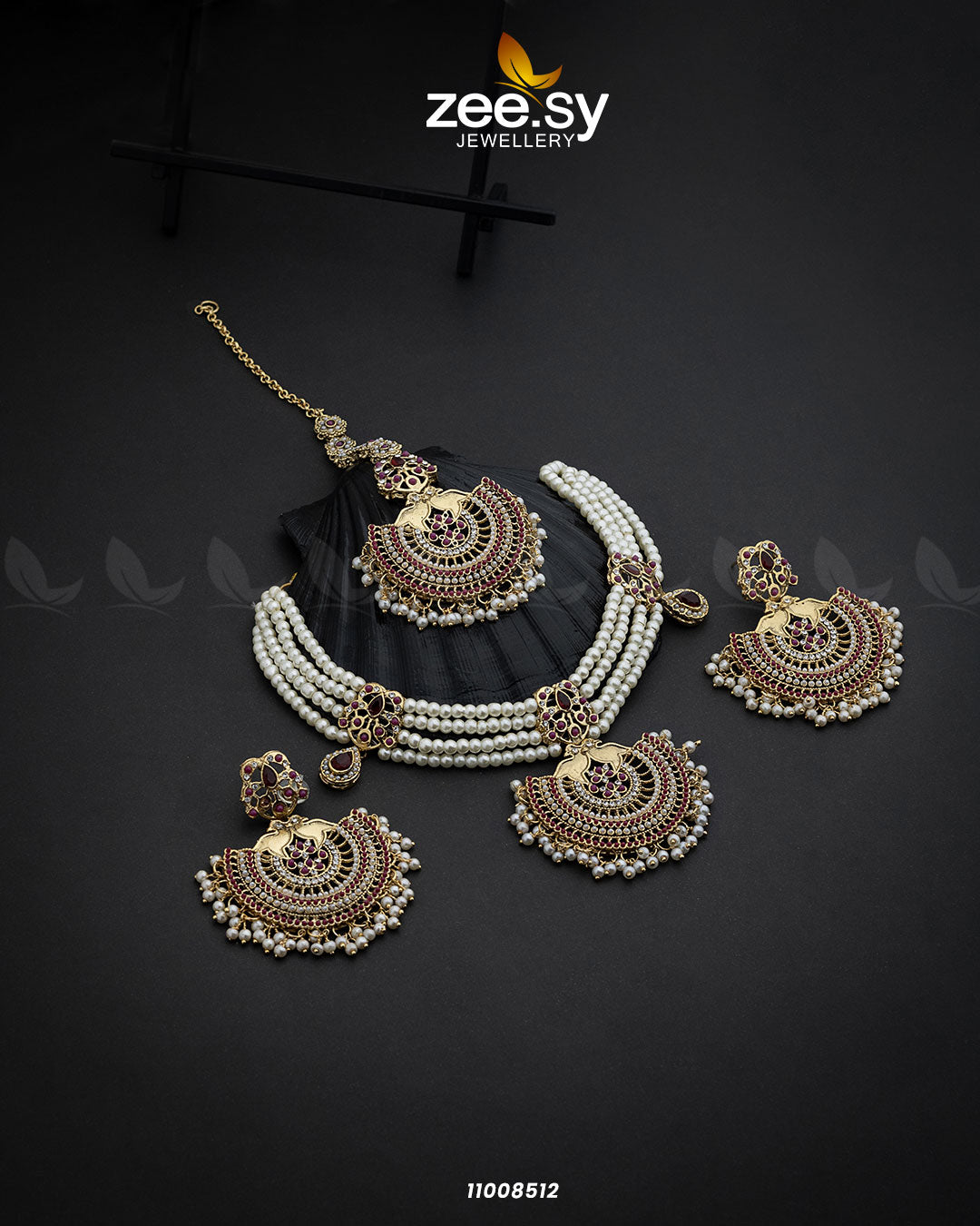 Necklace-0987 Red
