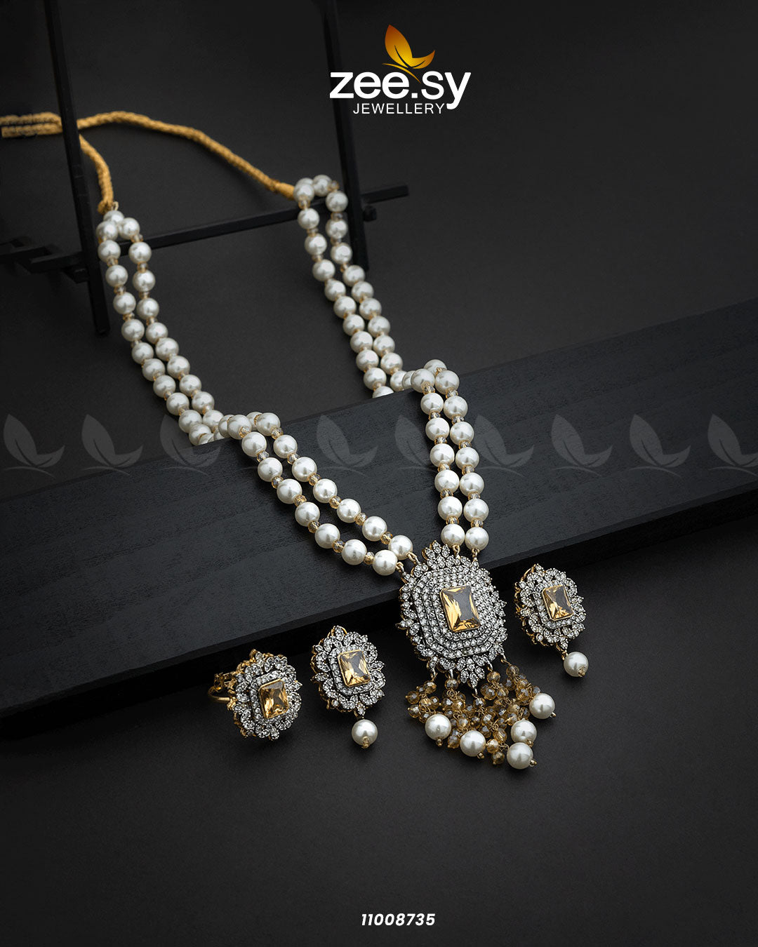 Necklace-1008 Champagne