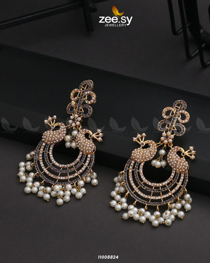 Earrings-0827 Blue