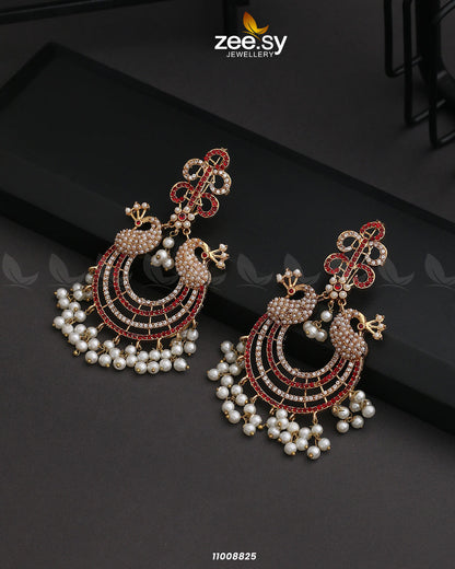 Earrings-0827 Red