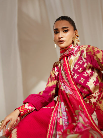 Bin Ilyas | Eres Bonita Viscose 25 | 1102-A - Pakistani Designer Dress - by Bin Ilyas - Type : Ladies Clothes - 100% Original at Saira Sultan