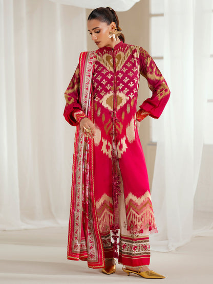 Bin Ilyas | Eres Bonita Viscose 25 | 1102-A - Pakistani Designer Dress - by Bin Ilyas - Type : Ladies Clothes - 100% Original at Saira Sultan