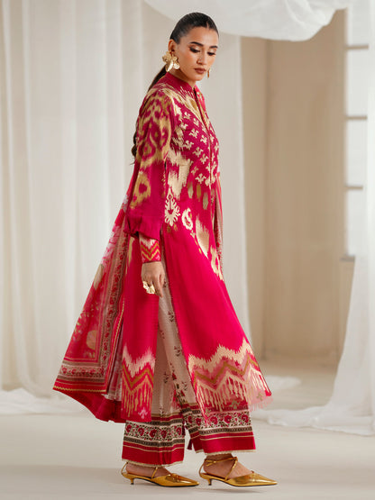 Bin Ilyas | Eres Bonita Viscose 25 | 1102-A - Pakistani Designer Dress - by Bin Ilyas - Type : Ladies Clothes - 100% Original at Saira Sultan