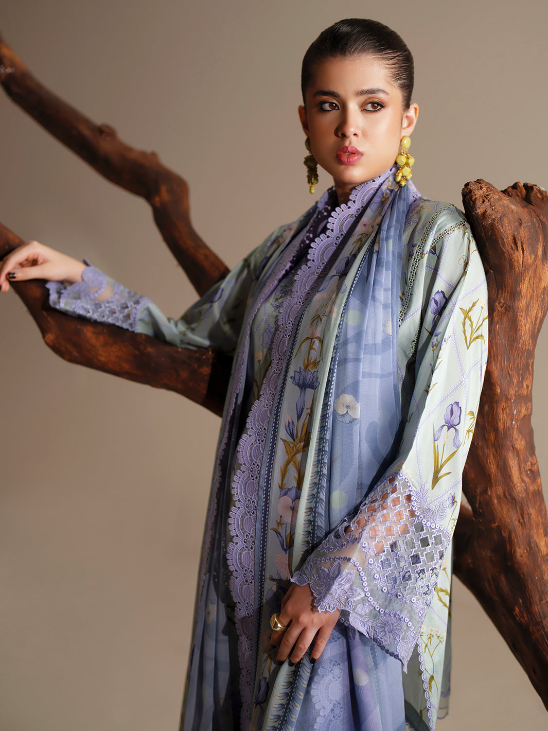 Bin Ilyas | Eres Bonita Viscose 25 | 1103-A - Pakistani Designer Dress - by Bin Ilyas - Type : Ladies Clothes - 100% Original at Saira Sultan