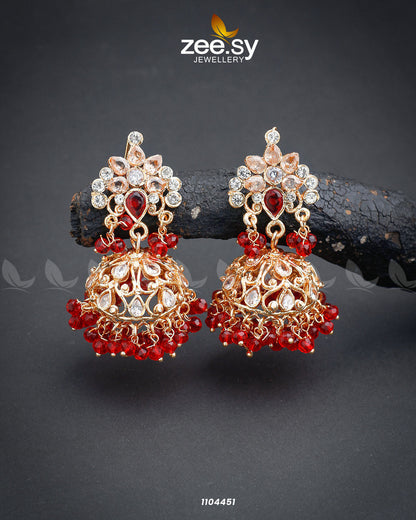 Earrings-0641 Red