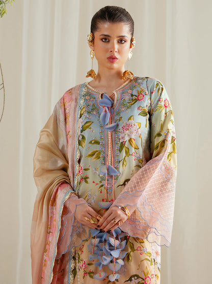 Bin Ilyas | Eres Bonita Viscose 25 | 1105-A - Pakistani Designer Dress - by Bin Ilyas - Type : Ladies Clothes - 100% Original at Saira Sultan