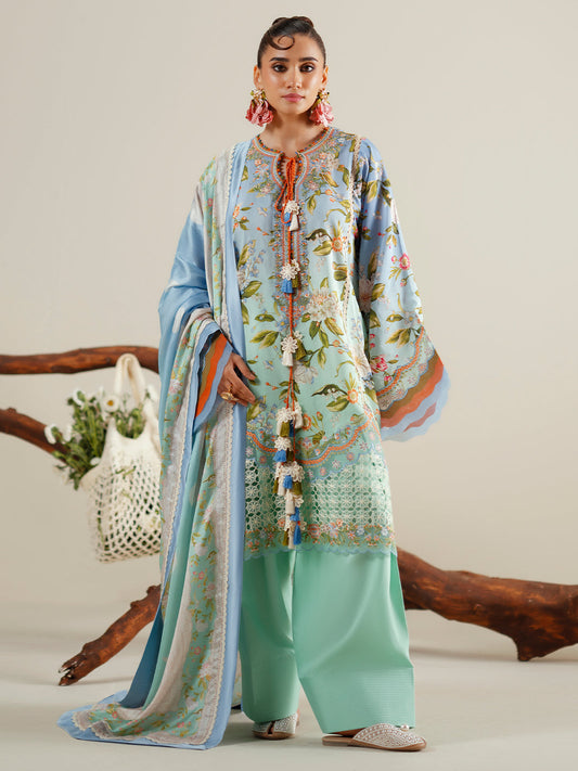 Bin Ilyas | Eres Bonita Viscose 25 | 1105-B - Pakistani Designer Dress - by Bin Ilyas - Type : Ladies Clothes - 100% Original at Saira Sultan