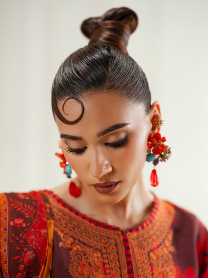 Bin Ilyas | Eres Bonita Viscose 25 | 1106-A - Pakistani Designer Dress - by Bin Ilyas - Type : Ladies Clothes - 100% Original at Saira Sultan