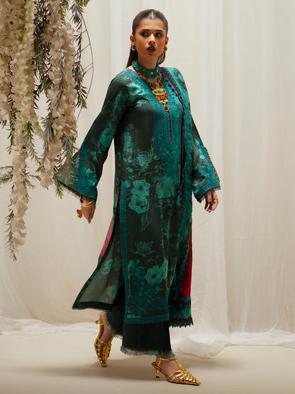 Bin Ilyas | Eres Bonita Viscose 25 | 1106-B - Pakistani Designer Dress - by Bin Ilyas - Type : Ladies Clothes - 100% Original at Saira Sultan