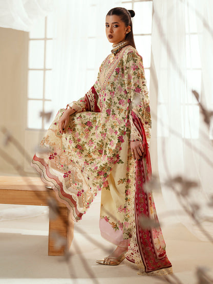 Bin Ilyas | Eres Bonita Viscose 25 | 1107-A - Pakistani Designer Dress - by Bin Ilyas - Type : Ladies Clothes - 100% Original at Saira Sultan