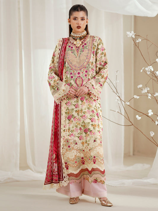 Bin Ilyas | Eres Bonita Viscose 25 | 1107-A - Pakistani Designer Dress - by Bin Ilyas - Type : Ladies Clothes - 100% Original at Saira Sultan