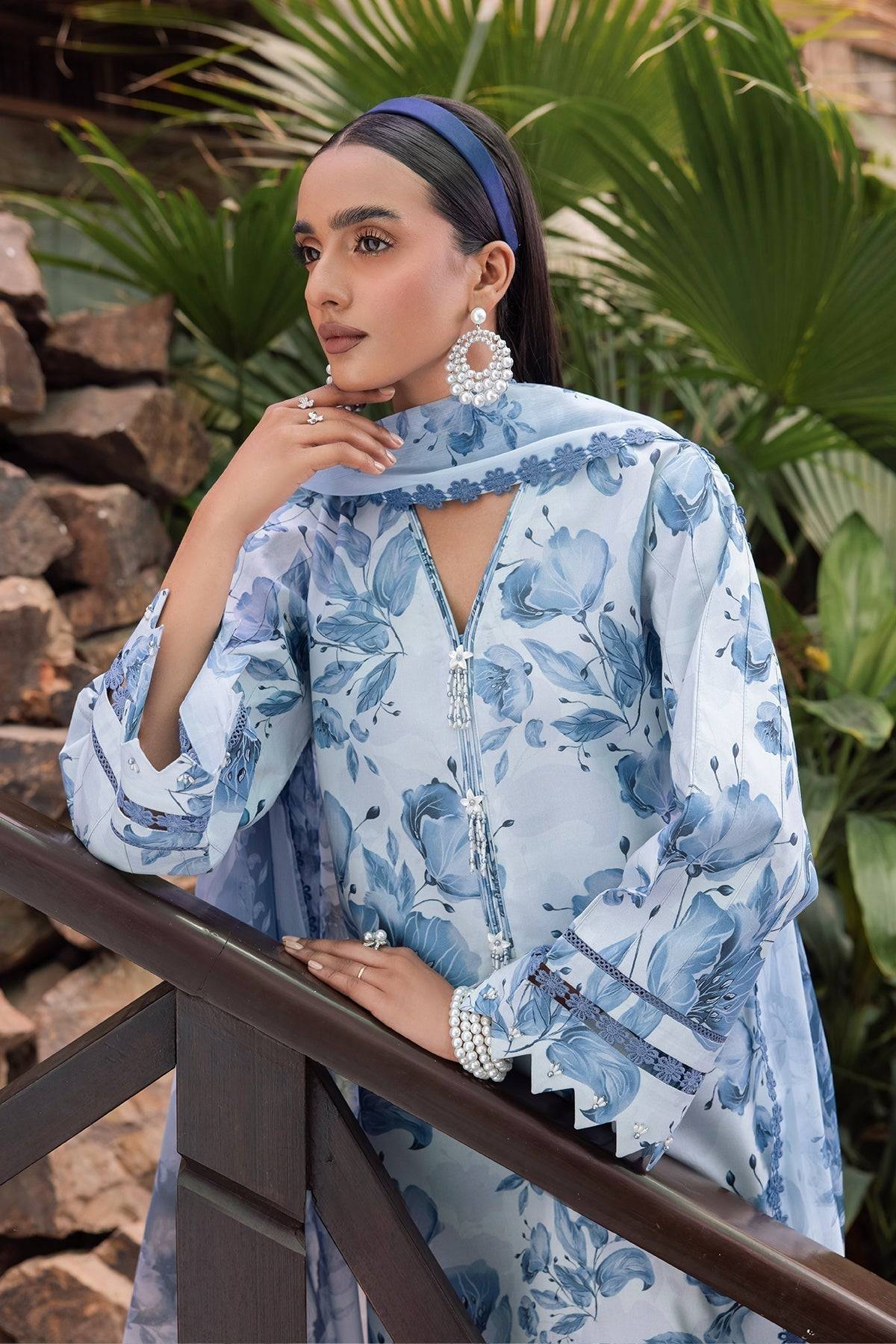 Alizeh | Sheen Lawn Prints 24 | GLORY - Pakistani Designer Dress - by Alizeh | Type: Casuals - 100% Original at Saira Sultan