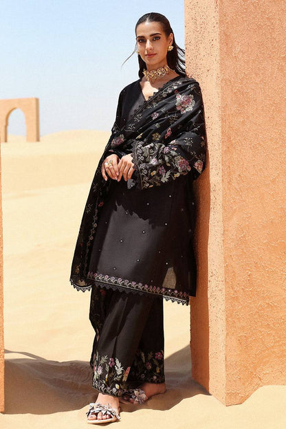 Cross Stitch | Eid Lawn 24 | DEEP SHADOW - Pakistani Designer Dress - by Cross Stitch | Type: Luxury - 100% Original at Saira Sultan