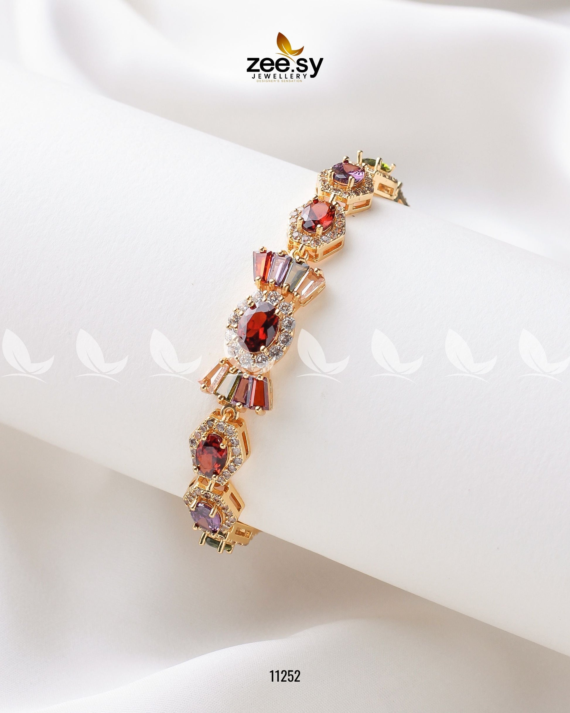 Mogra Bracelets Golden Multi