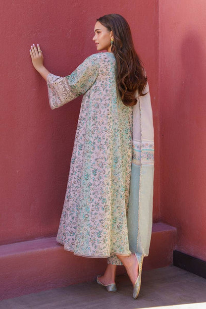 Baroque | Luxury Pret 24 | LAWN UF-577 - Pakistani Designer Dress - by Baroque | Type: Luxury - 100% Original at Saira Sultan