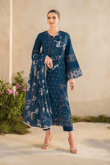 Iznik | Festive lawn 24 | SFL-01 - Pakistani Designer Dress - by Iznik | Type: Luxury - 100% Original at Saira Sultan