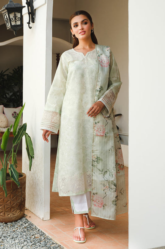 Baroque | Luxury Pret 24 | LAWN UF-659 - Pakistani Designer Dress - by Baroque | Type: Luxury - 100% Original at Saira Sultan