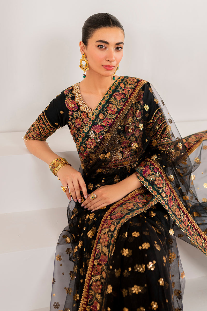 Baroque | Formal Collection | NET UF-700 Custom Size Black Net