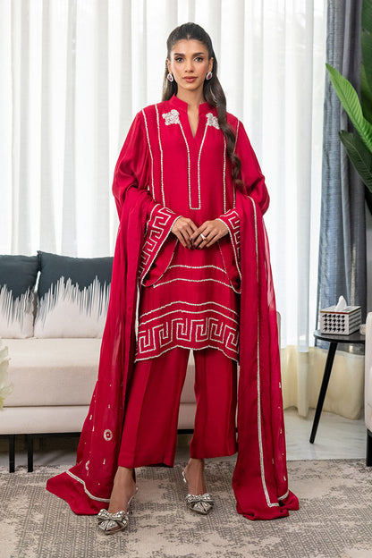 Chic Ophicial | Celenia Pret | Fuscia Pink Radiance XS Red Pure Sheesha Silk