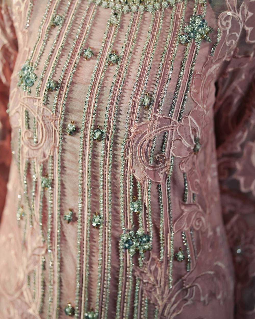 Vasal | Zyra Luxe Pret 26 | Peach Charm - Pakistani Designer Dress - by Vasal - Type : Ladies Clothes - 100% Original at Saira Sultan