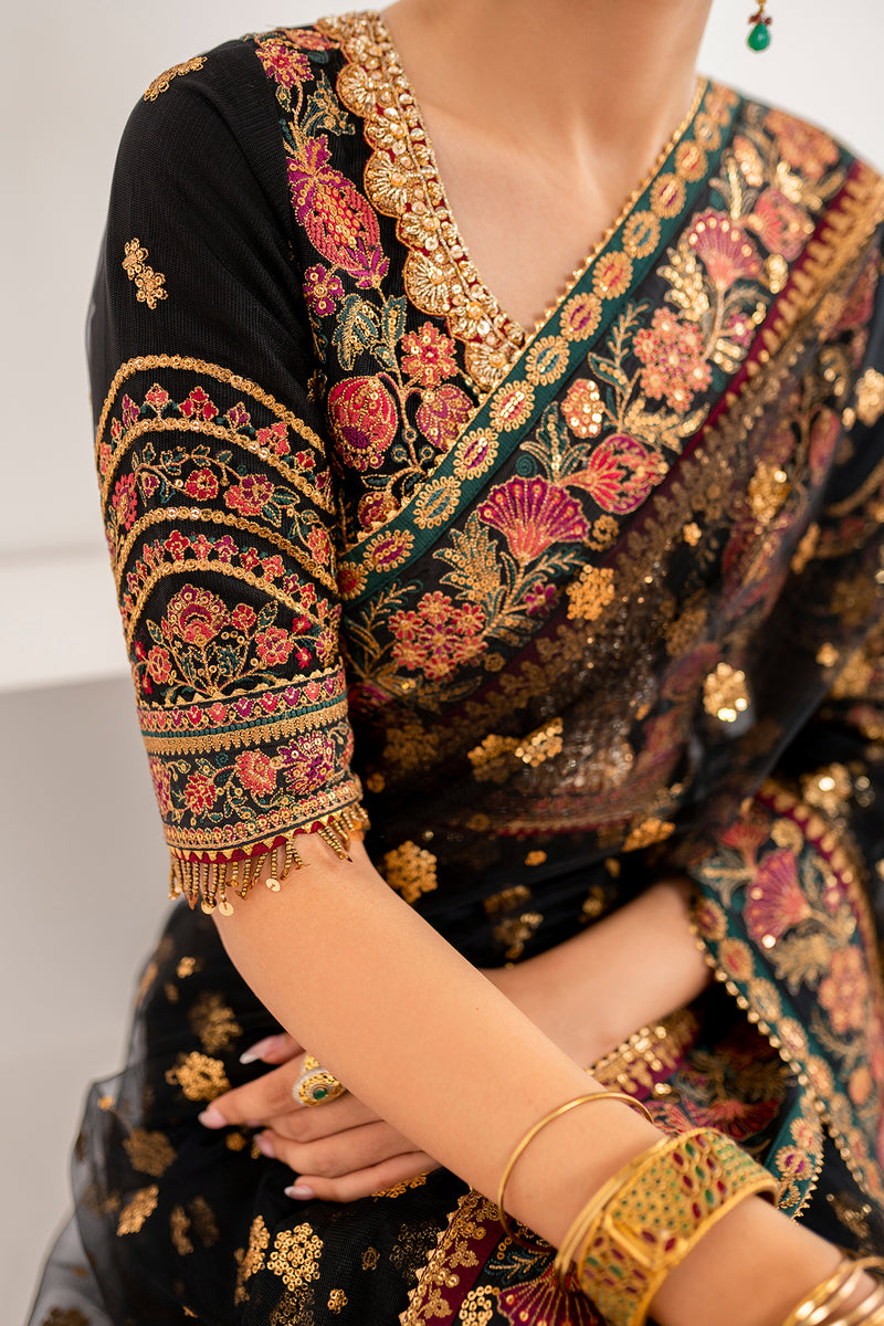 Baroque | Formal Collection | NET UF-700 M Black Net
