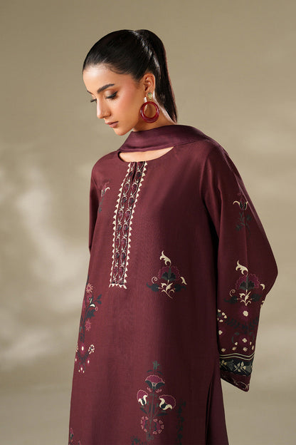 Iznik | Winter Chapter 25 | UE-570 Printed Khaddar by Iznik - Designer Dress - Type : Ladies Clothes - Available at Saira Sultan - 100% Original 