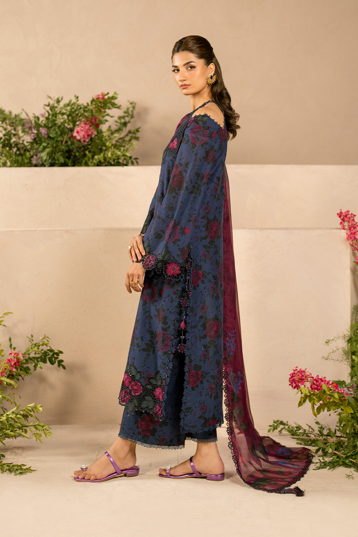 Iznik | Festive Lawn 25 | EFL-12 L Blue Lawn