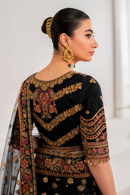 Baroque | Formal Collection | NET UF-700 XL Black Net